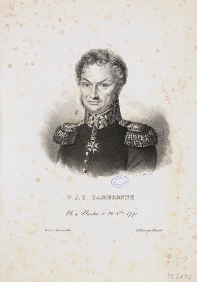 P.J.E. Cambronne by Ducarme